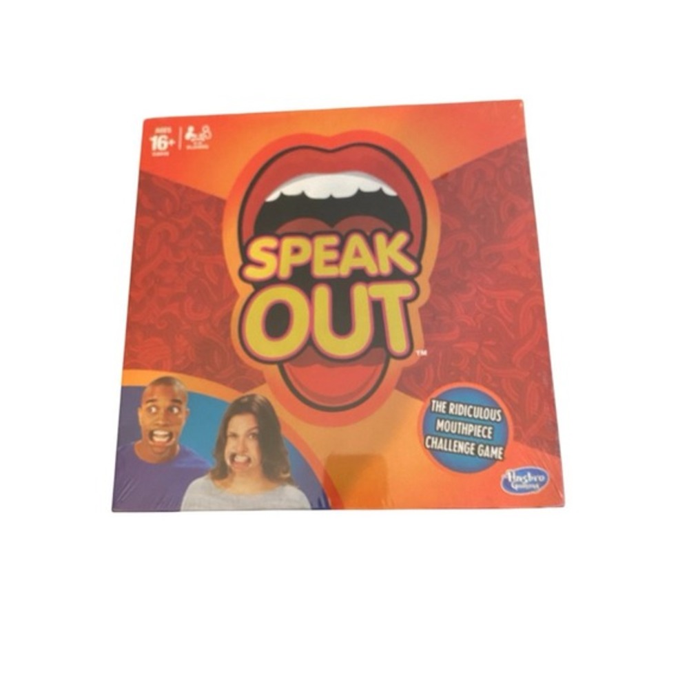 Speak Out Game with‎ 5 Mouthpieces Brand NEW Sealed